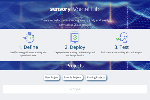 Sensory VoiceHub