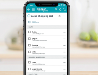 Alexa Makes Shopping Lists Sharable as Accessibility Feature