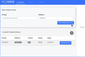 Picovoice Starts Licensing Wake Word Models for Free, Raises $500,000 Investment