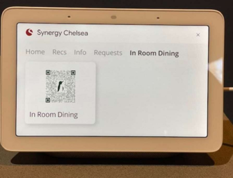 Volara Adds Room Service to Google Nest Hubs at New York City Corporate Hotel