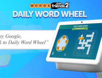 Zynga’s New Daily Word Wheel Voice Game Will Be Exclusive to Google Assistant Devices