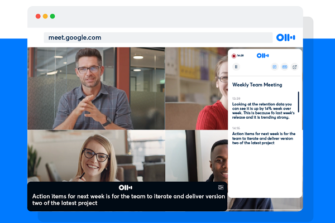 Google Meet Adds Real-Time Transcription From Voice Tech Startup Otter.ai