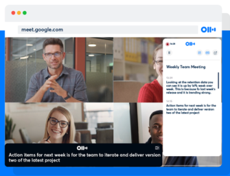 Google Meet Adds Real-Time Transcription From Voice Tech Startup Otter.ai