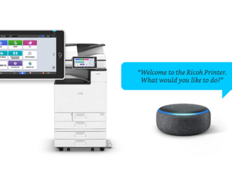 Alexa for Business Brings Voice Commands to Ricoh Printers to Make Offices More Hands-Free