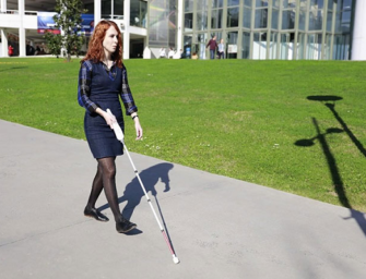 WeWalk Smart Cane Guides Visually Impaired During Pandemic With Voice Assistant and Ultrasonics
