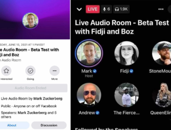 Facebook CEO Mark Zuckerberg Tests New Social Audio Platform to Talk Gaming