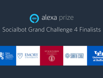Amazon Unveils Alexa Prize Socialbot Grand Challenge Finalists
