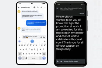 Android Upgrades Gboard Grammar Check and Extends Live Transcribe Offline
