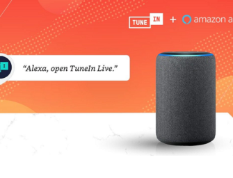 TuneIn Extends Premium Streaming Audio Tier to Alexa Devices