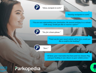 Alexa Runs New Parkopedia Skill as Native Voice Parking Feature