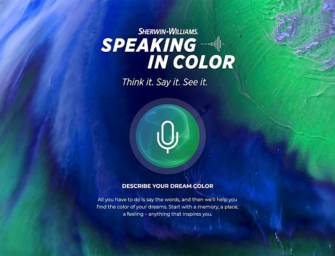 AI Tool Transforming Voice into Custom Paint Colors Wins Cannes Lions Grand Prix