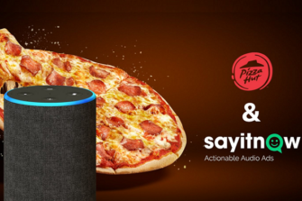 Pizza Hut Debuts Actionable Audio Ads