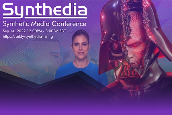 Synthedia Synthetic Media Conference Hour One Vader 6×4 – smaller