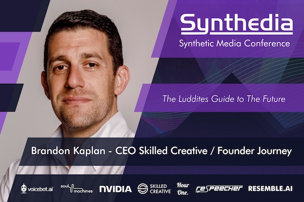 6×4 Synthedia Promo Brandon Kaplan – CEO Skilled Creative and Journey smaller