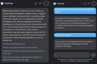 New YouChat Chatbot Offers ChatGPT-Style Generative AI Search Engine