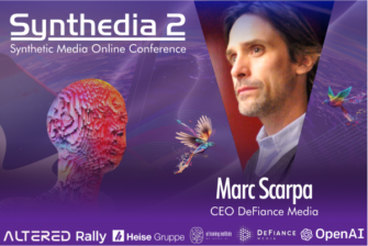 Marc Scarpa of Defiance Media on Deepfakes and Virtual Human Newscasters – Video