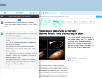 Opera Will Integrate ChatGPT into Web Browser to Summarize Websites
