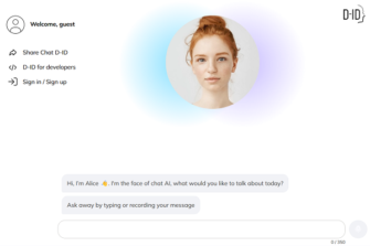 D-ID Launches Web App Giving ChatGPT a Synthetic Human Face and Voice