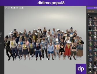 Virtual Human Developer Didimo Launches Generative AI Character Creator Popul8