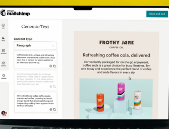 Mailchimp Debuts Generative AI Tools for Email Content