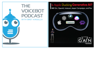 Generative AI News 18 – Apple’s VR Bet and Lack of Generative AI. OpenAI, Google, Jasper, Instacart, and More! – Voicebot Podcast Ep 330
