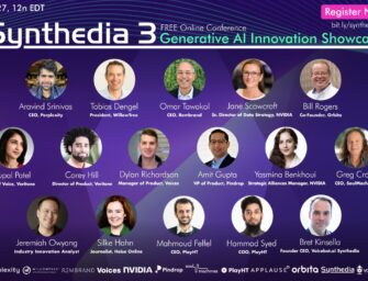 Synthedia 3 – The Generative AI Innovation Showcase is Tomorrow