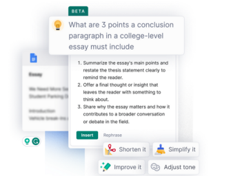 Grammarly Unveils Generative AI Features for Students