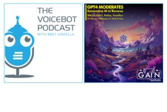 Generative AI News – GPT-4 LLM Moderation, CEOs and Gen AI, Llama 2, Voiceflow, Anthropic, Pindrop & More – Voicebot Podcast Ep 345
