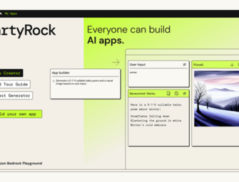 Amazon Counters OpenAI’s GPT Builder With AWS Bedrock Generative AI App Creator PartyRock