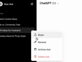 ChatGPT Introduces Chat Archiving Feature