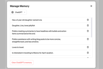 OpenAI Gives ChatGPT a Customizable Memory