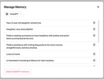 OpenAI Gives ChatGPT a Customizable Memory