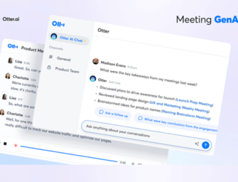 Otter Invites Generative AI to Your Conference Room With New ‘Meeting GenAI’ Chatbot and Tools