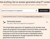 Financial Times Launches Generative AI Chatbot for Subscribers Powered by Anthropic’s Claude 3 LLM