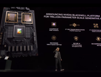Nvidia Unveils Powerful Generative AI Blackwell Chip and Platform