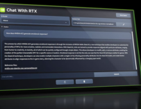 Nvidia Augments ChatRTX Generative AI Chatbot With Google and OpenAI LLMs, Voice Control