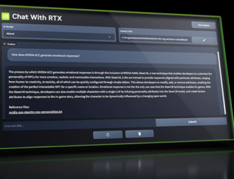 Nvidia Augments ChatRTX Generative AI Chatbot With Google and OpenAI LLMs Voice Control